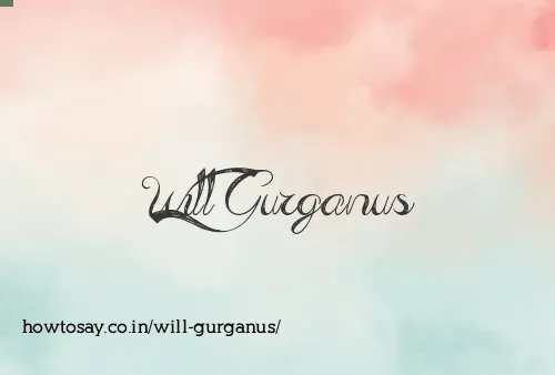 Will Gurganus
