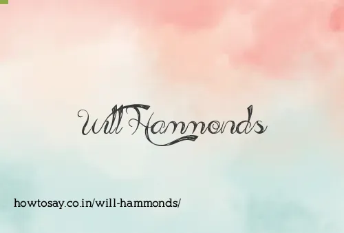 Will Hammonds