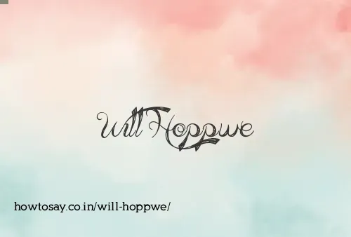 Will Hoppwe