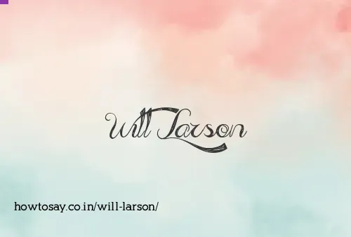 Will Larson