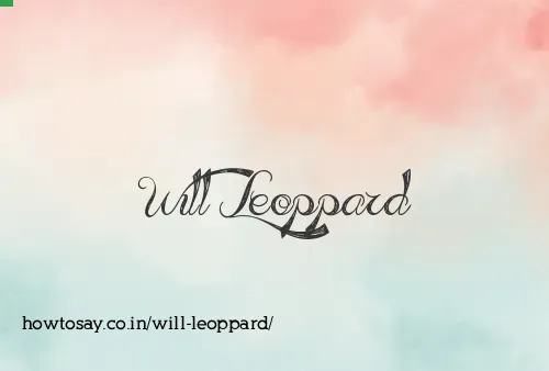 Will Leoppard