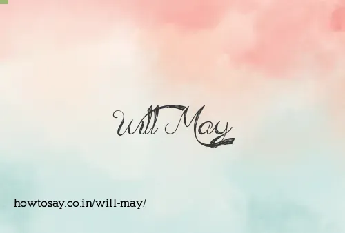Will May