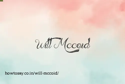 Will Mccoid