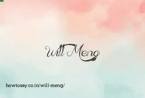 Will Meng