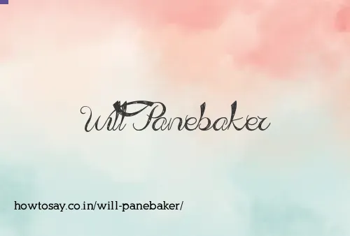 Will Panebaker