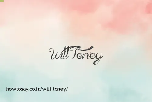 Will Toney