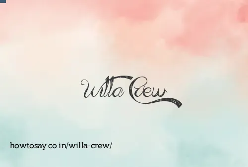 Willa Crew