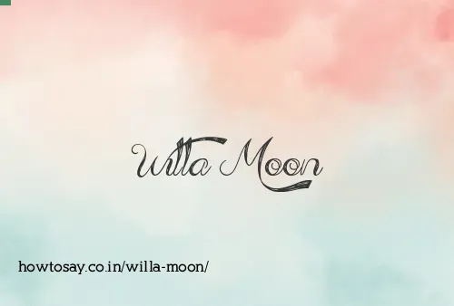 Willa Moon