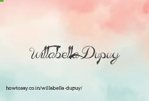 Willabella Dupuy