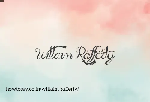 Willaim Rafferty