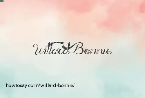 Willard Bonnie