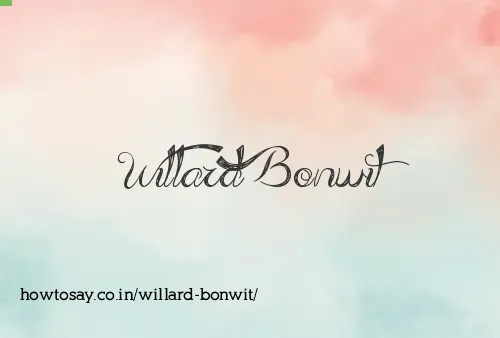 Willard Bonwit