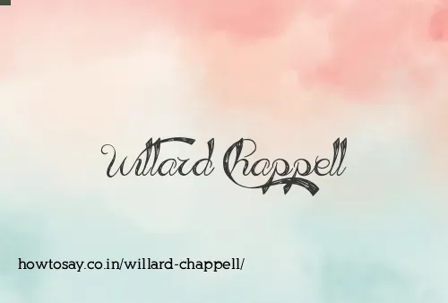 Willard Chappell