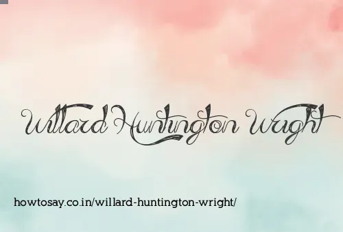 Willard Huntington Wright
