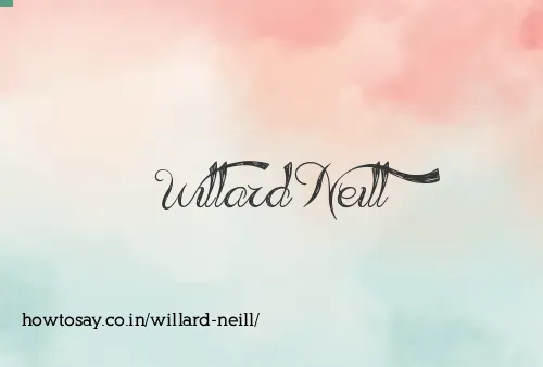 Willard Neill
