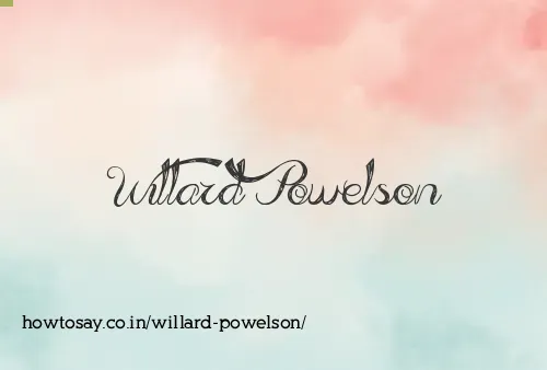Willard Powelson