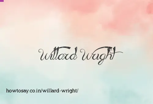 Willard Wright