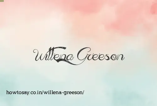 Willena Greeson