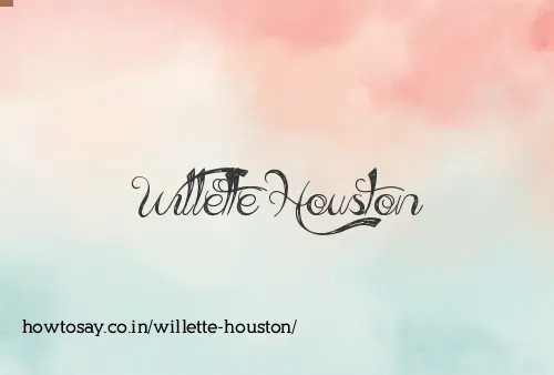 Willette Houston