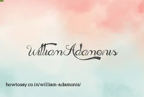 William Adamonis