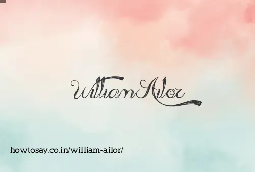 William Ailor