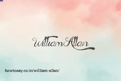 William Allan