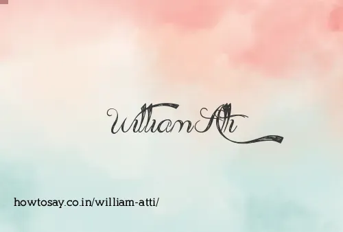 William Atti