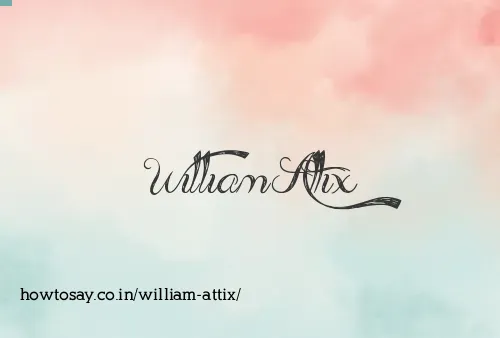 William Attix