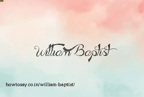William Baptist