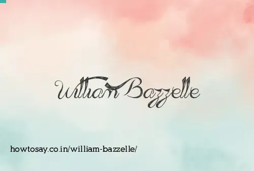 William Bazzelle