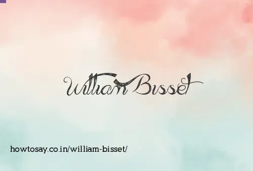 William Bisset