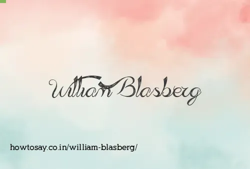 William Blasberg