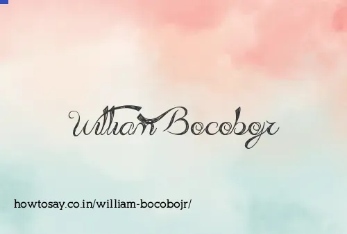 William Bocobojr
