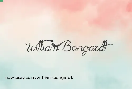 William Bongardt