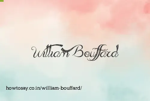 William Bouffard