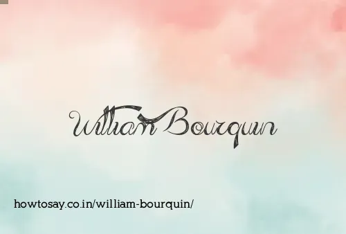 William Bourquin