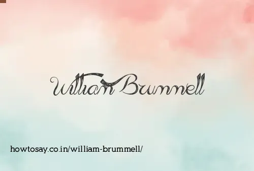 William Brummell