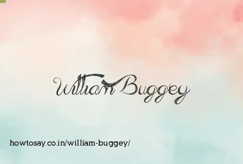William Buggey
