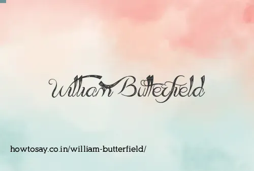 William Butterfield