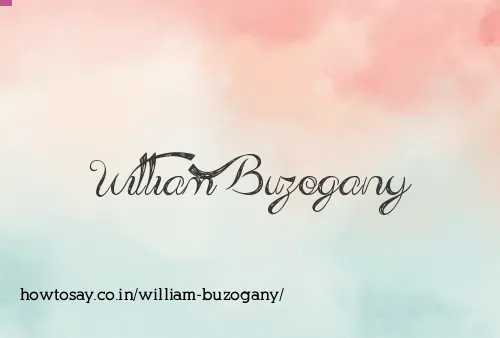William Buzogany