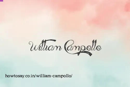 William Campollo