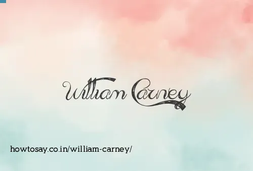 William Carney