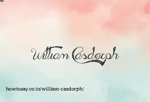 William Casdorph