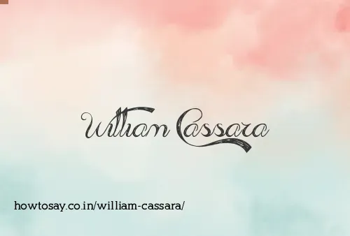 William Cassara