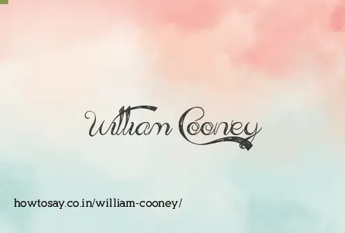 William Cooney