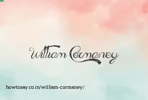 William Cormaney