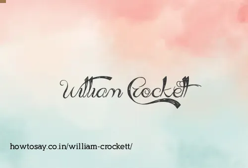 William Crockett
