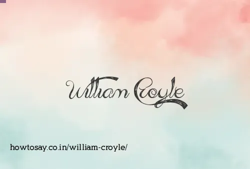 William Croyle