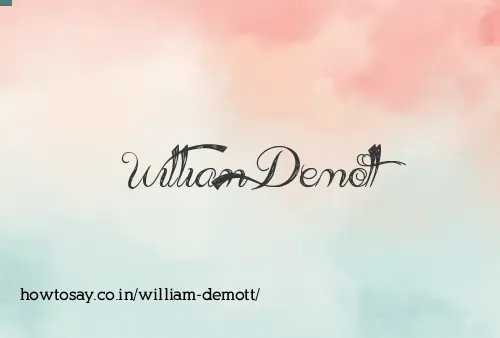 William Demott
