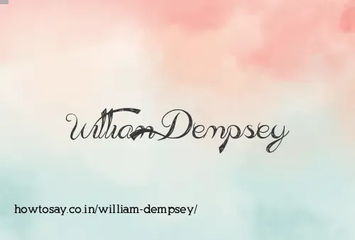 William Dempsey